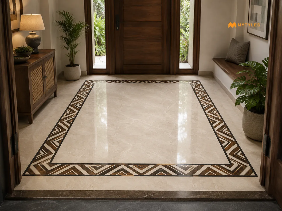 Geometric Border for Entrance Floors